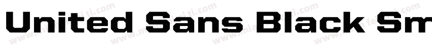 United Sans Black Sm字体转换